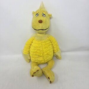 Kohls Cares Dr Seuss The Sleep Book SNOOZAPALOOZA 18" Plush Yellow Stuffy Animal